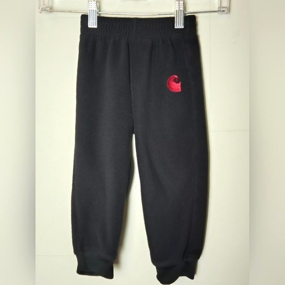 Toddler Carhartt Fleece Jogger Sweatpants, Size 2T - Picture 1 of 2